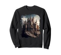 A beautiful fairy tale castle fantasy world Sweatshirt