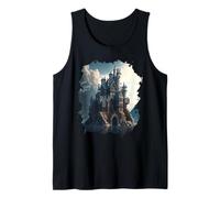 A Beautiful Fairy Tale Castle Fantasy World Tank Top