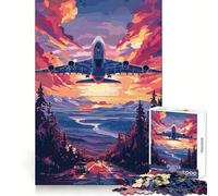 A Beautiful Tech Plane for Adults 1000 Piece Puzzle Tension Relief Good Thick Enjoyable Challenge Xmas Santa Gift (50x75cm)