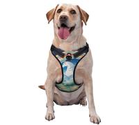 a Beautiful Unicorns Small Printed pet Traction Vest for Pets to wear When Walking The Dog or Climbing Mountains