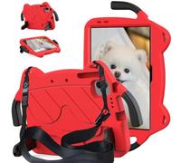 A-BEAUTY Case for Honor Pad X8a/X8b 11 Inch Shockproof EVA Cover Red Black
