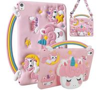 A-BEAUTY Kids Case Compatible with iPad 9th/8th/7th Generation 10.2 Inch 2021/2020/2019 / Air 10.5 (3rd Generation 2019) / Pro 10.5 Inch 2017, Shockproof Unicorn Cover
