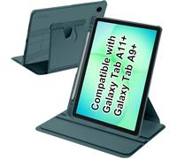 A-BEAUTY Rotating Case Compatible with Samsung Galaxy Tab A11+ Plus 2025(SM-X230/X235/X236)/Tab A9+ Plus 2023(SM-X210/X215/X216/X218) 11 Inch Auto Wake/Sleep, Dark Green