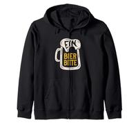 A beer please beer drinker and beer lovers Zip Hoodie