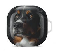 A Bernese Dog Headphone Protective Case, Earphone Case For Galaxy Buds Live, Galaxy Buds Pro, Galaxy Buds2, Galaxy Buds 2 Rro Series Headphones