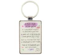 A Big Hug Verse | Metal Keyring | Little Gift | Cracker Filler
