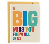 A Big Miss You Card, Big Huge Thinking of You Card, Extra Large Greeting Card