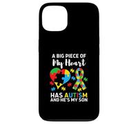 A Big Piece Of My Heart Has Autism and He's My Son Case for iPhone 13