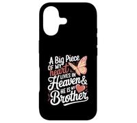 A Big Piece Of My Heart Lives In Heaven & He Is My Brother Case for iPhone 17