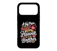 A Big Piece Of My Heart Lives In Heaven & He Is My Brother Case for iPhone 17 Pro Max
