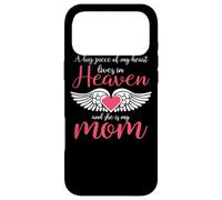 A Big Piece Of My Heart Lives In Heaven She's My Mom Case for iPhone 17 Pro Max