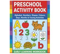 A Big Preschool Workbook for Early Learners: A Complete Activity Book for Preschool & Kindergarten with Fun Educational Exercises