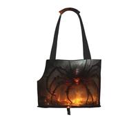 A Big Spider Pet Tote Bag - Small Dog Purse Cat Carrier Bag, Foldable Design, Traveling Pets Tote Picnic Outdoor