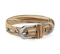 A Bird in The Field Pet Collar, Adjustable Dog Collars with Buckle Stainless Steel D-Ring, Comfortable Collar for Small Medium Dogs and Cats