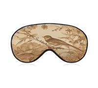 A Bird in The Field Sleep Mask Eye Mask Travel Eye Cover