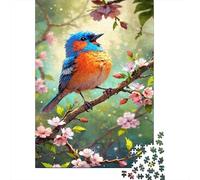 A Bird in The Tree Jigsaw Puzzles for Adults Animal Puzzles 1000 Piece Impossible Puzzle for Adults Gifts 1000pcs (75x50cm)