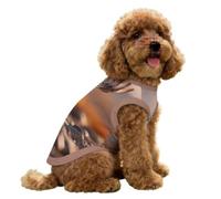 A Bird Landing on The Ground Dog Shirts for Small Doggie Pet