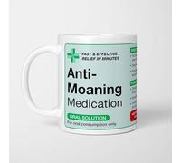 A Bit of Banter Anti-Moaning Medication Prescription Mug Funny Rude Joke Pharmacy Gag Gift