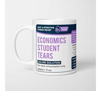 A Bit of Banter Economics Student Tears Mug, Funny Teacher Gift, School Leaver Cup