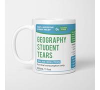 A Bit of Banter Geography Student Tears Mug, Funny Teacher Gift, School Leaver Cup