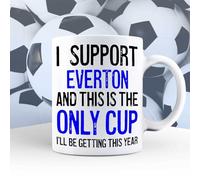 A Bit of Banter I Support Everton Mug This is The Only Cup I'll be Getting This Year, Rival Team Joke