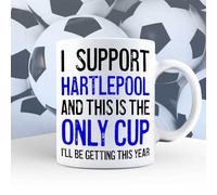 A Bit of Banter I Support Hartlepool Mug This is The Only Cup I'll be Getting This Year, Rival Team Joke