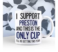 A Bit of Banter I Support Preston Mug This is The Only Cup I'll be Getting This Year, Rival Team Joke