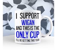 A Bit of Banter I Support Wigan Mug This is The Only Cup I'll be Getting This Year, Rival Team Joke