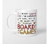 A Bit of Banter I'm Playing Board Games Mug, Tabletop RPG Game Night Gift
