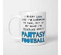 A Bit of Banter I'm Thinking About Fantasy Football Mug