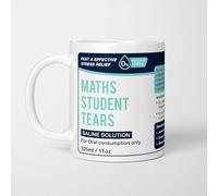 A Bit of Banter Maths Student Tears Mug, Funny Teacher Gift, School Leaver Cup