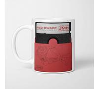 A Bit of Banter Red Dwarf JMC Floppy Disk Mug Retro Sci-Fi G offee Cup