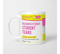 A Bit of Banter Religious Studies Student Tears Mug, Funny Teacher Gift, School Leaver Cup