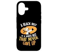 A black belt is a white belt that never gave up Case for iPhone 17