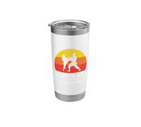 A Black Belt is A White Belt that Never Gave Up Martial Arts Stainless Steel Insulated Tumbler