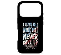 A Black Belt Is A White Belt Who Never Gave Up Karate Case for iPhone 17 Pro