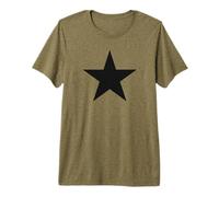 A Black Five-Pointed Star Premium T-Shirt