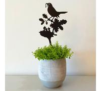 A Blackbird Sang Indoor Pot Stem - Blackbird