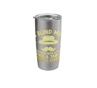 A Blind Man Walked Into A Bar and A Table and A Chair Joke Stainless Steel Insulated Tumbler