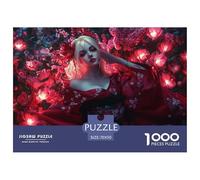 A Blonde Woman-sakura Kimono Jigsaw Puzzle Waterproof 1000 Piece for Adults Gifts Colourful Challenging Games