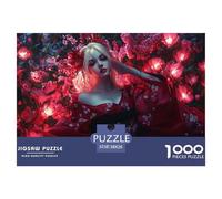 A Blonde Woman-sakura Kimono Jigsaw Puzzle Waterproof 1000 Piece for Adults Gifts Fun Educational Games