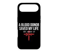 A Blood Donor Saved My Life His Name Is Jesus Christian Case for iPhone Air
