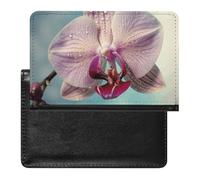 A Blooming Flower Passport Holder,Compact Lightweight Waterproof Passport Cover, Portable Stylish Travel Wallet Accessories for Women Men