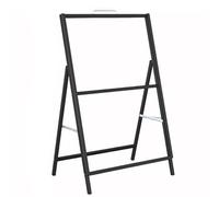 A-Board Pavement Sign Double-Sided Frame Display Board for Posters Waterproof Outdoor Advertising Sign for Cafes, Shops, Restaurants & Events Single-sided Carry-Handle