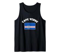 A Bold Cape Verde Flag Fan Design Rooted in the Creole ident Tank Top