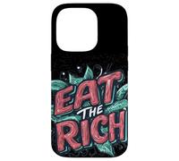 A Bold Eat the Rich Statement for Rebels Case for iPhone 14 Pro