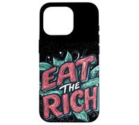 A Bold Eat the Rich Statement for Rebels Case for iPhone 16 Pro
