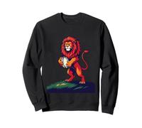 A Bold Red Lion Rampant Rises Sweatshirt