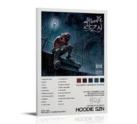 A Boogie Wit Da Hoodie Poster Hoodie Szn Music 90s Album Cover Music Posters for Room Aesthetic Canvas Wall Art Bedroom Decor12x18inch(30x45cm)