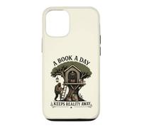 A Book a Day Keeps Reality Away Bigfoot Mothman Reader Case for iPhone 12/12 Pro
